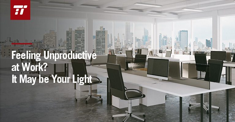 Get new led lighting to boost productivity at work